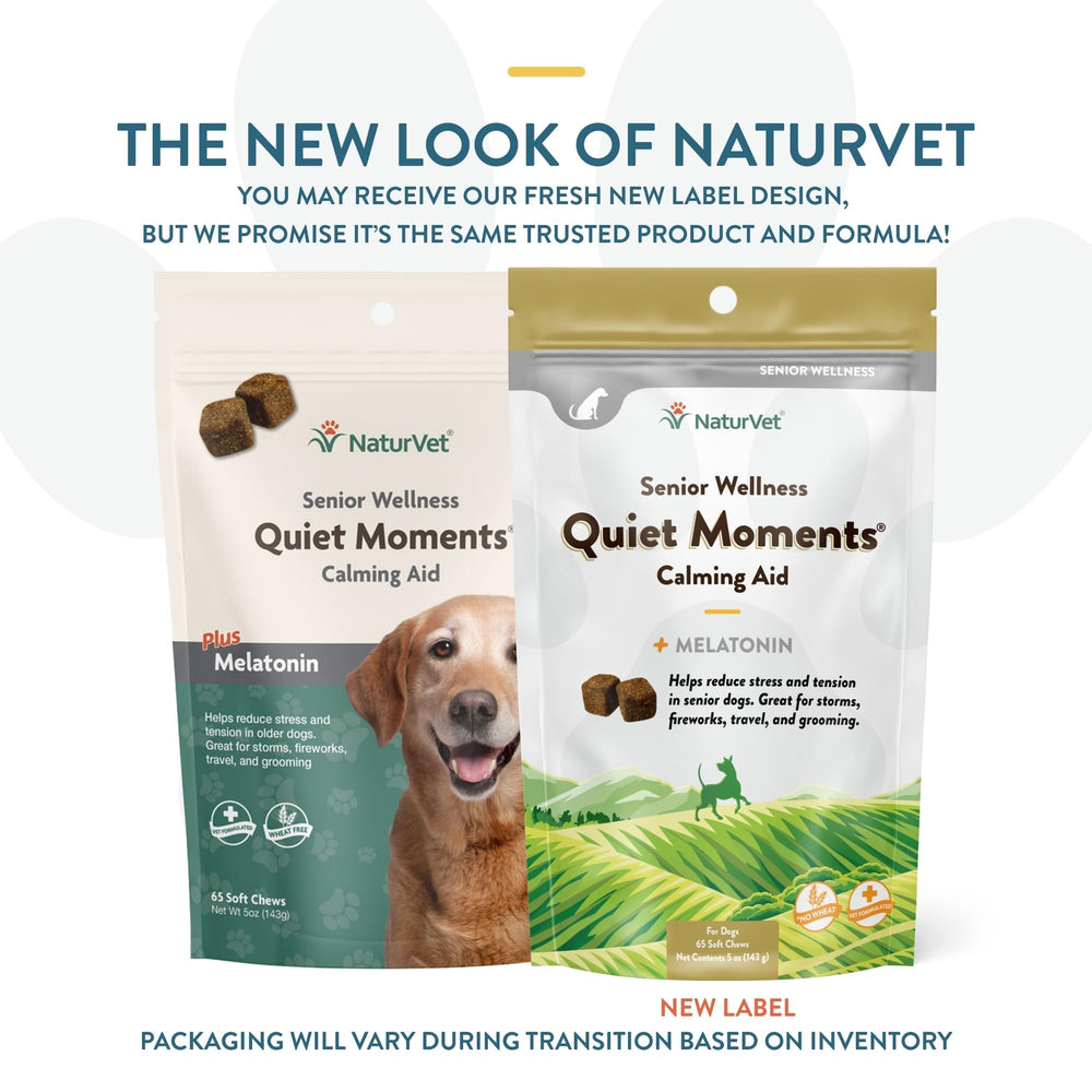 NaturVet friandises douces pour chien, gourmandes et relaxantes.