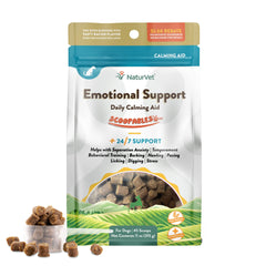 NaturVet Scoopables bouteille saveur bacon hickory pour le calme potentiel des chiens.