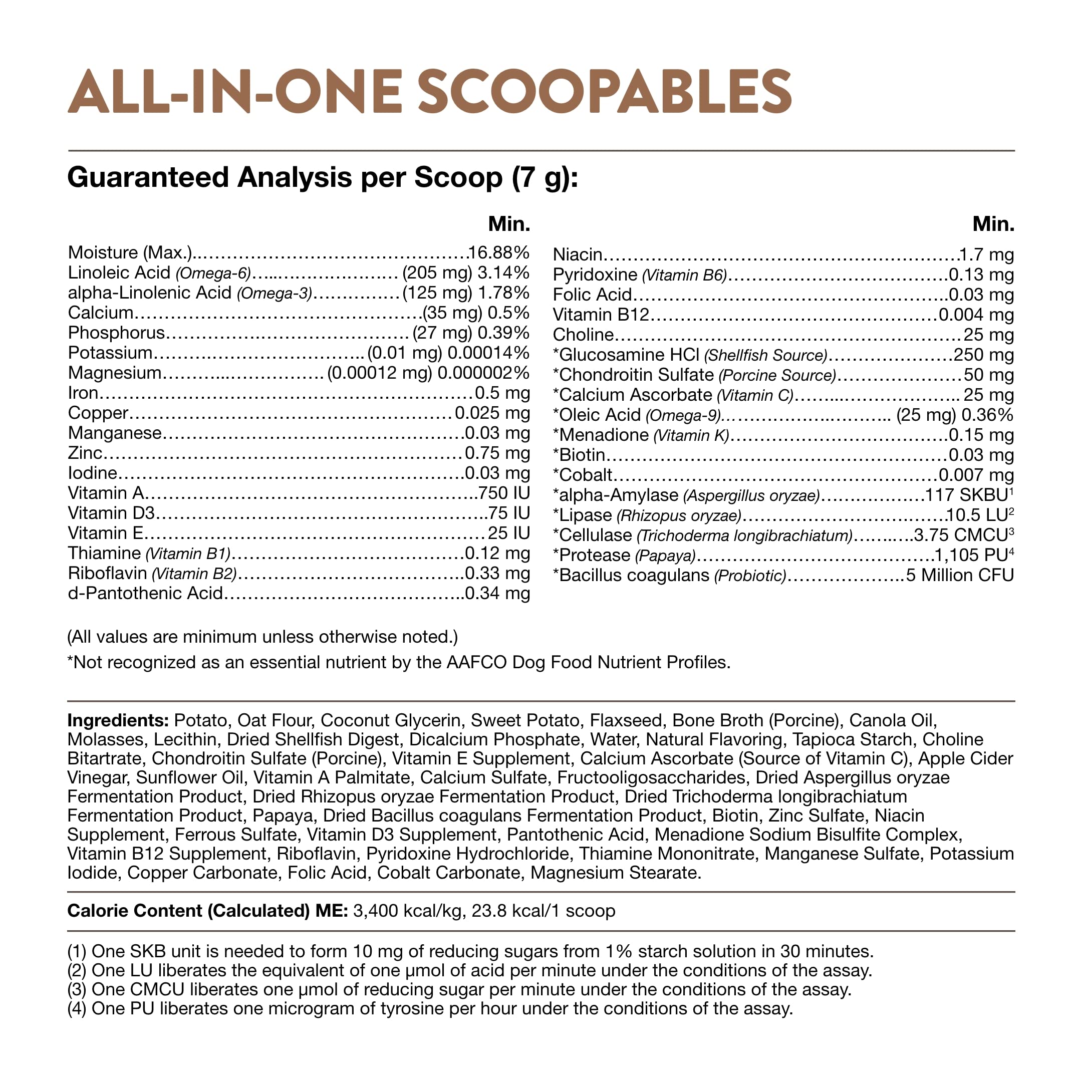NaturVet Scoopables fabriqué aux Etats-Unis avec des ingrédients mondiaux de qualité.