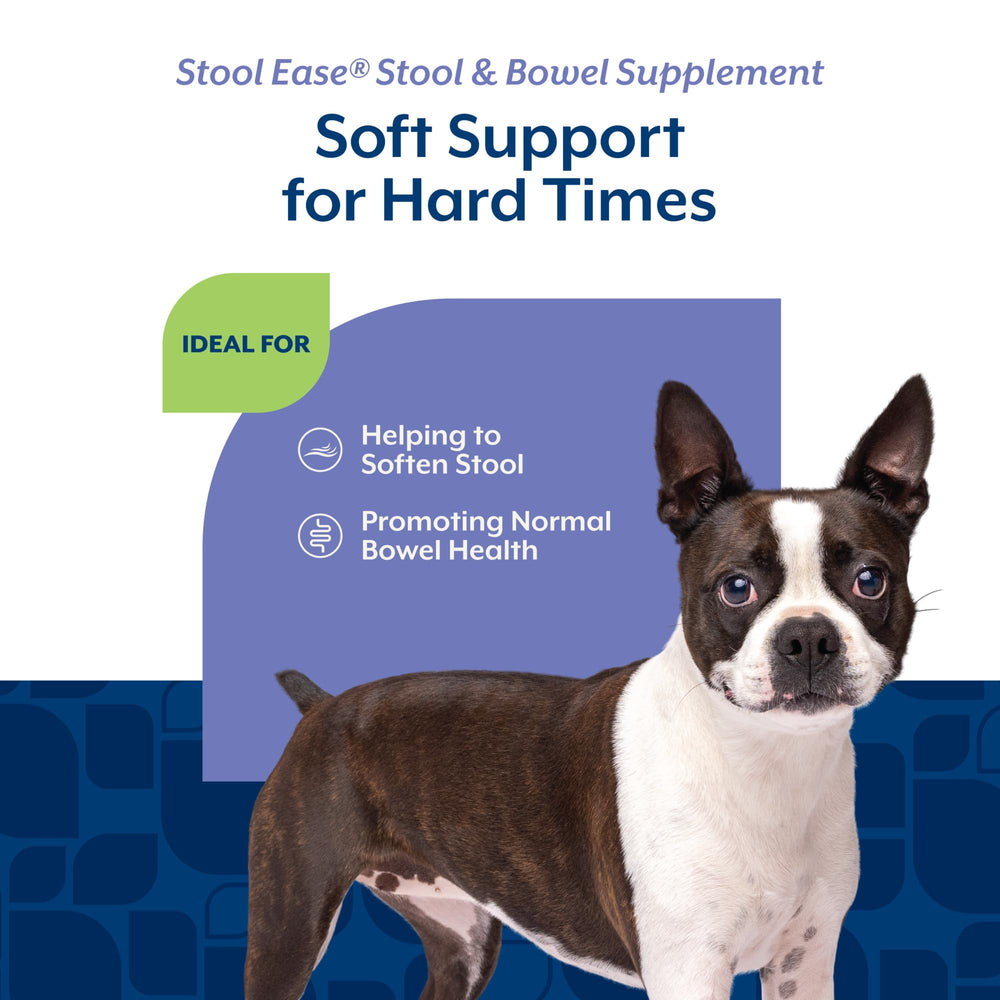 NaturVet Stool Ease, bouchées molles enrichies en fibres naturelles pour chien.