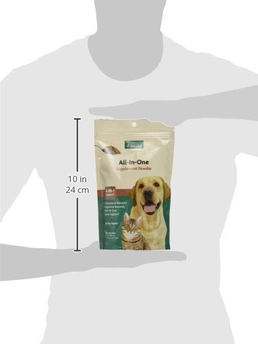 NaturVet tout-en-un poudre chien peau poils sains