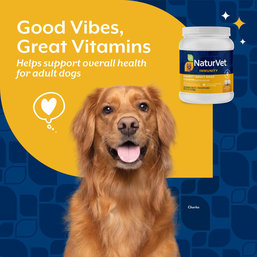 NaturVet Vita Pet Adulte Plus Acides gras essentiels pour peau et pelage