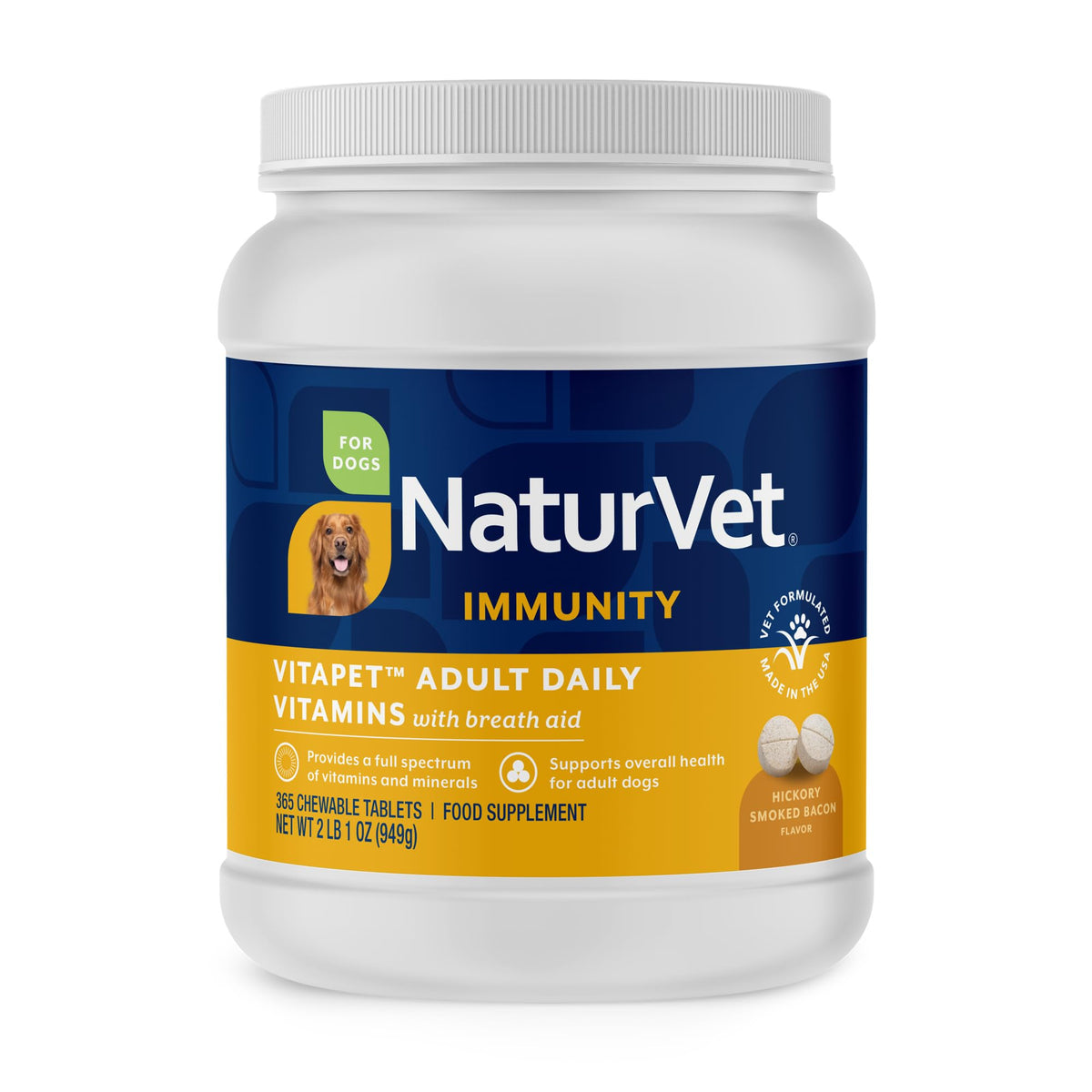 NaturVet Vita Pet Adulte Plus Aide a l Haleine bouchées rafraichissantes