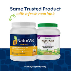 NaturVet Vita Pet Adulte Plus Tablettes riches en vitamines et minéraux