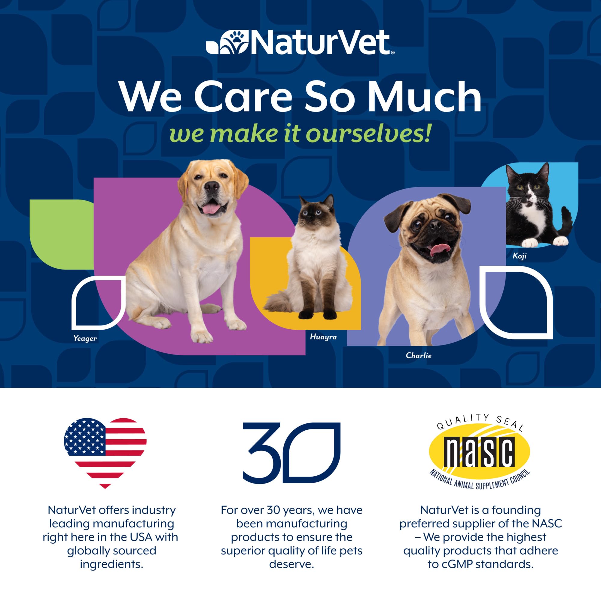 Mode d’emploi NaturVet VitaPet – dosage quotidien facile à suivre.