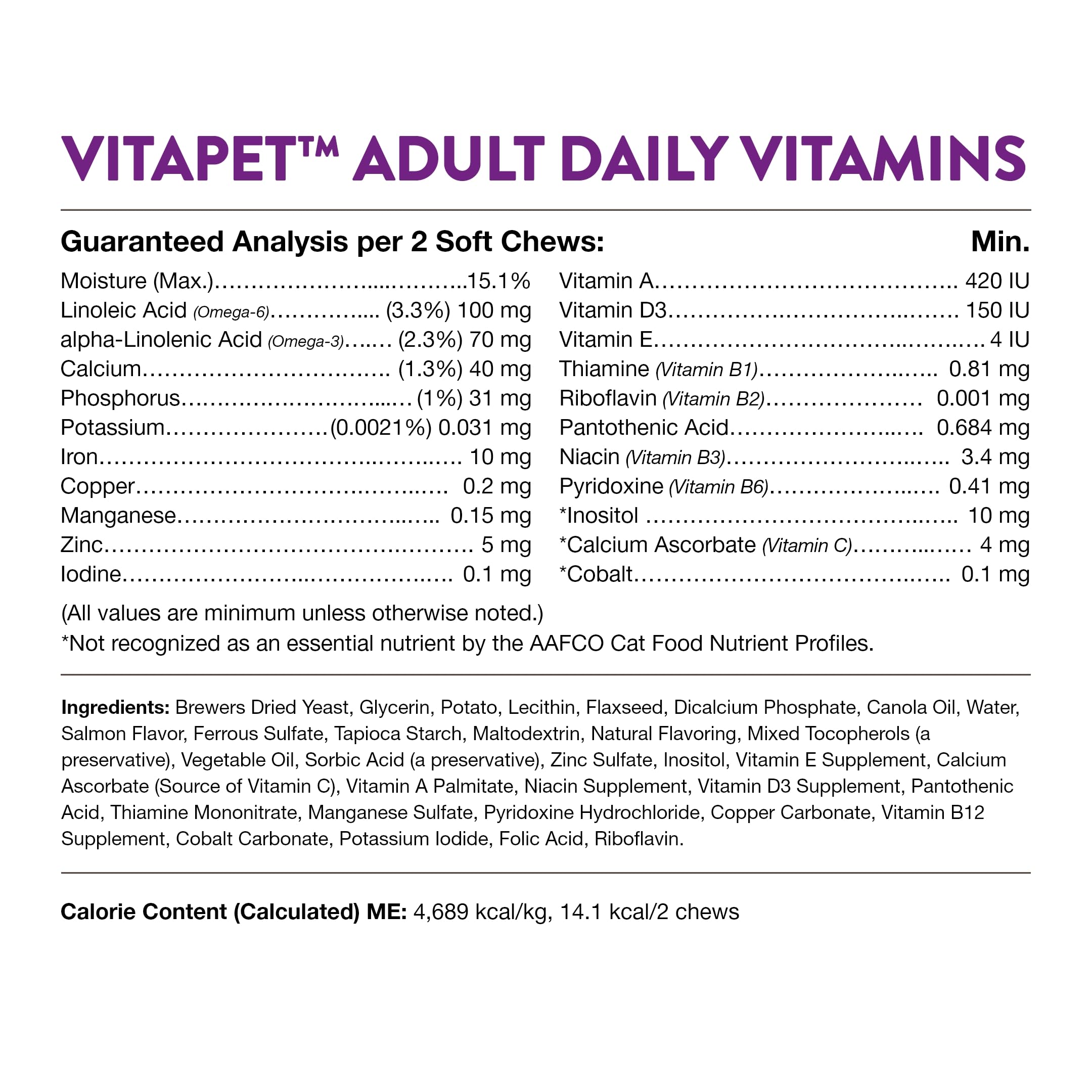 NaturVet VitaPet Senior – Collations faciles à intégrer dans la routine.