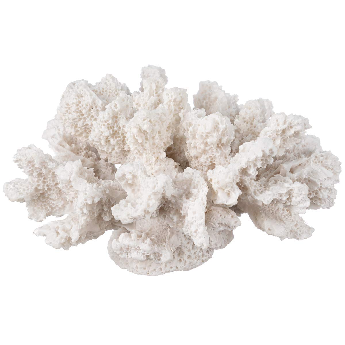 Nautical Crush Trading corail blanc 4in, décoration marine élégante pour table