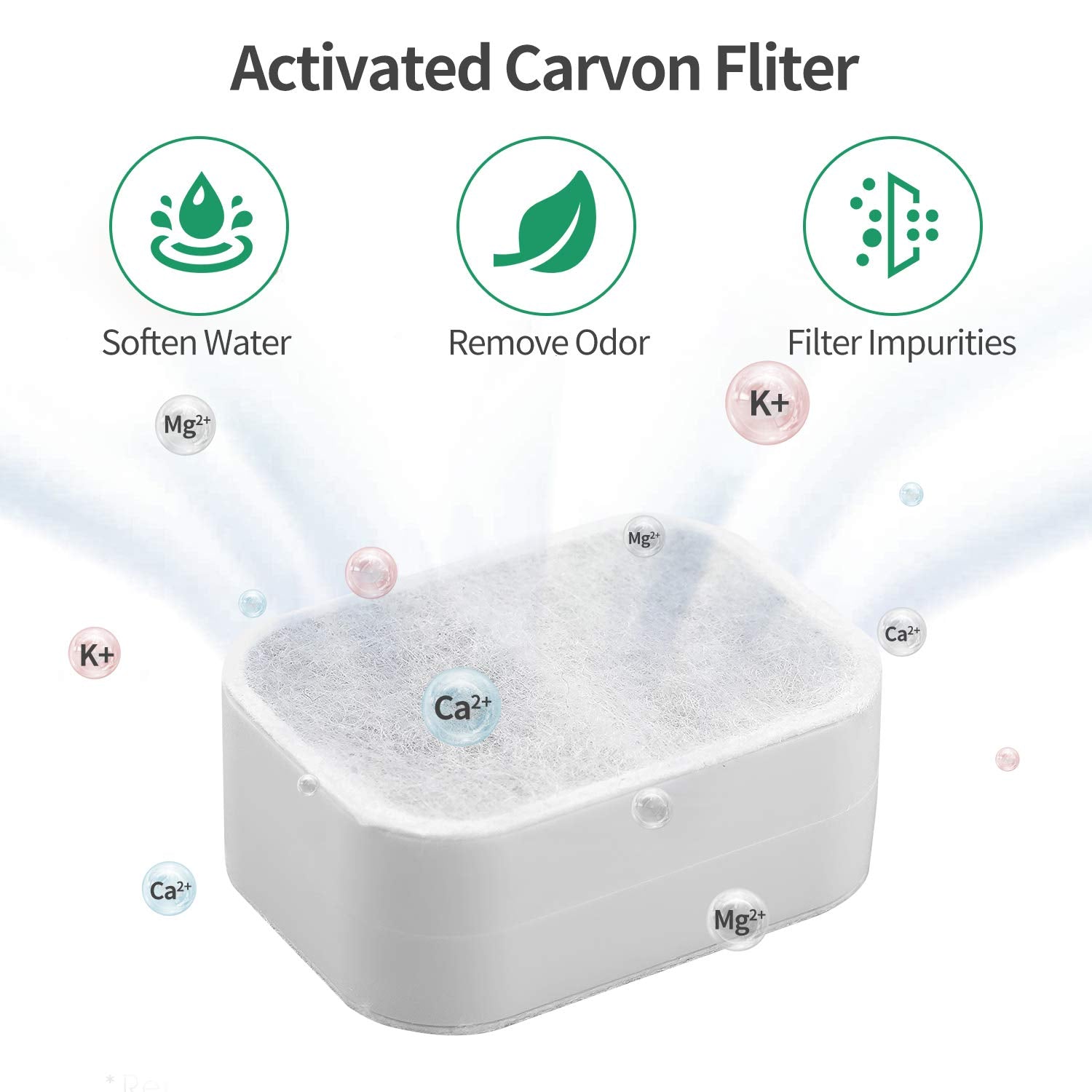 NautyPaws pack-mousse-4-filtre-fontaine-chat-ceramique assure filtration simple et efficace.