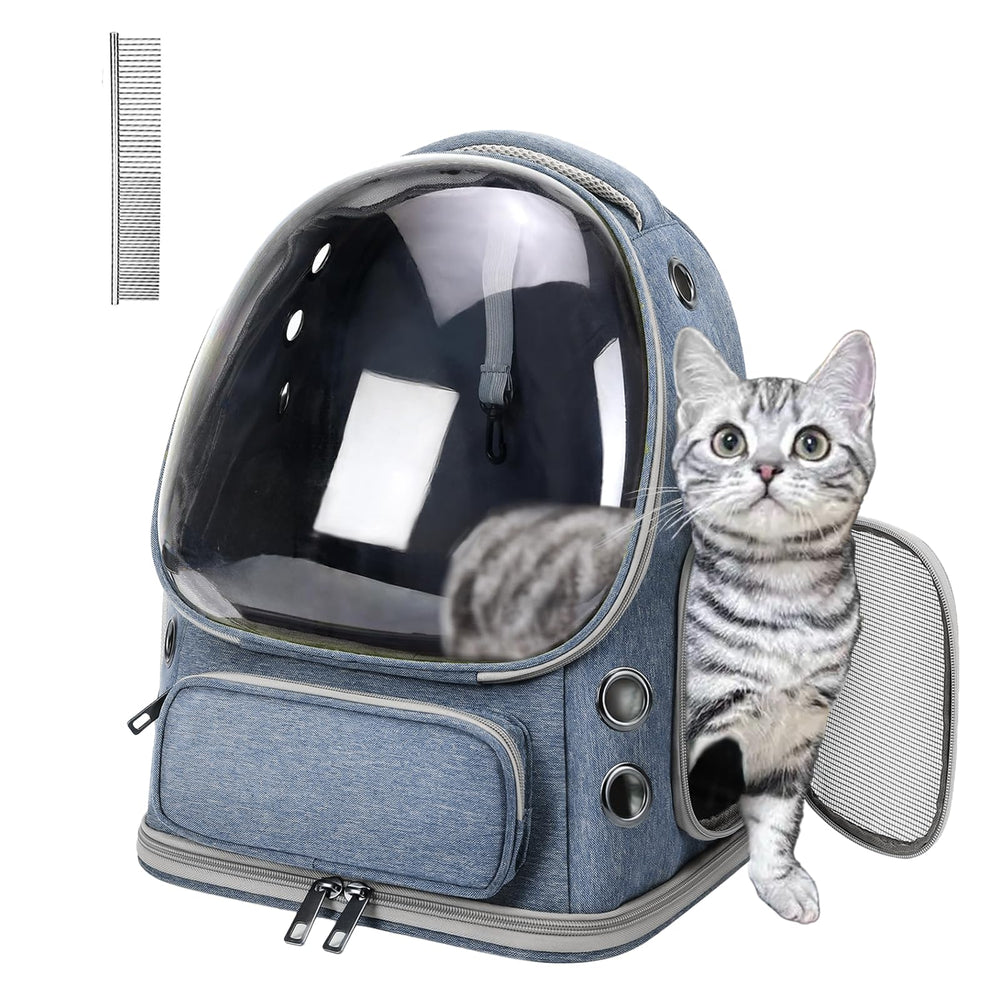 NAXYOO sac chat bulle transparente pour observation et confort en voyage