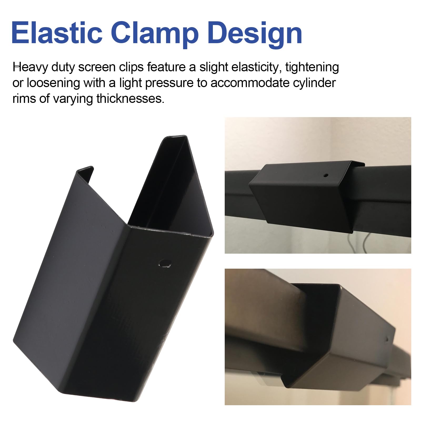 Nbbiww clip dimensions 5×3×2,5 cm – taille adaptée et flexible
