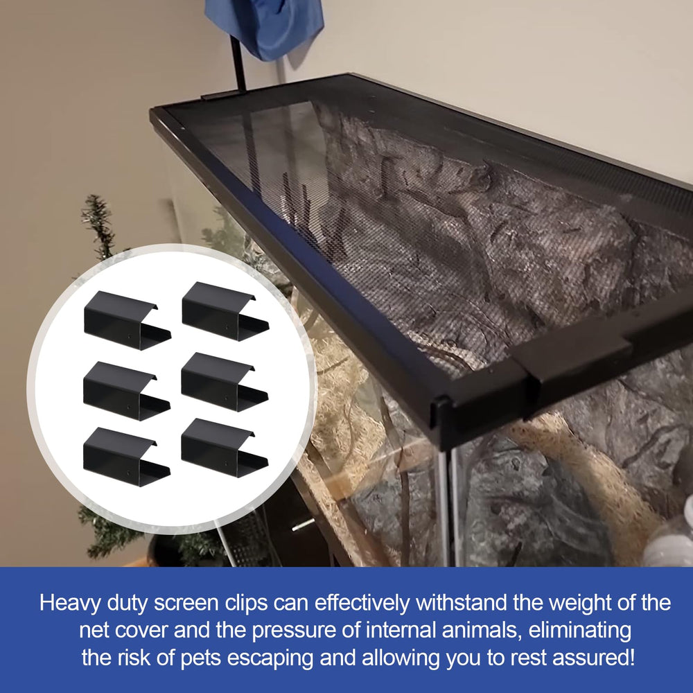 Nbbiww clips polyvalents pour aquariums et terrariums