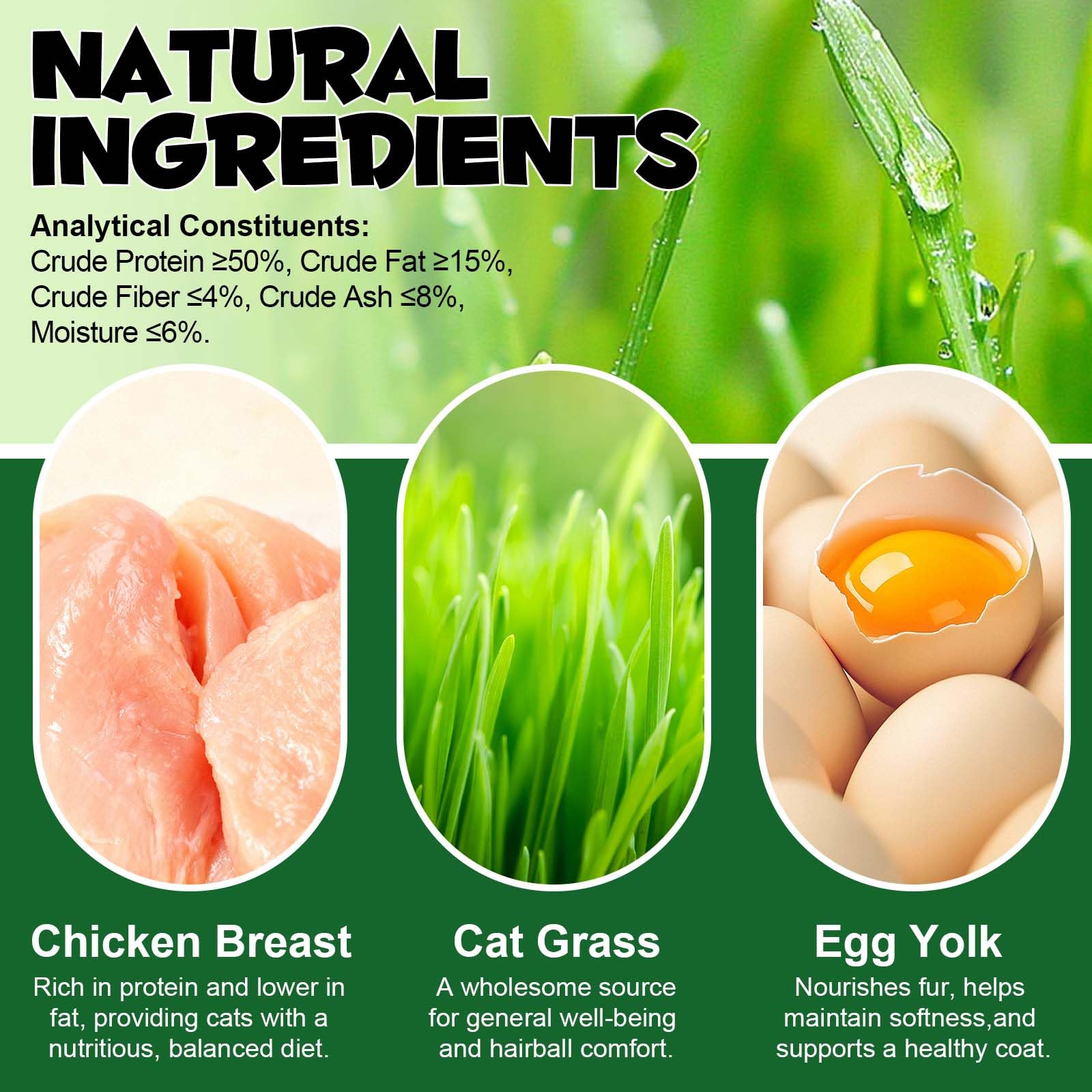 NBTREKTIE ingredients poulet oeuf jaune: proteines de qualite