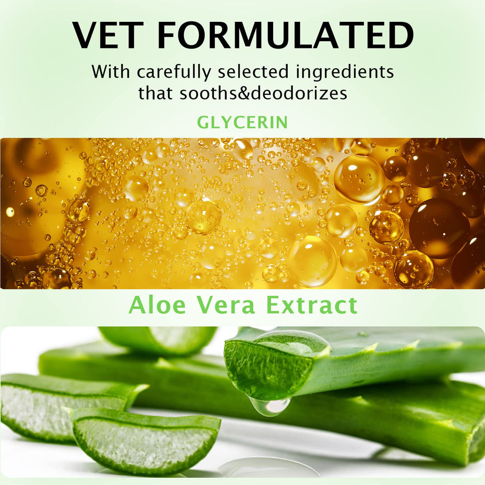 NBTREKTIE Lingettes aloe-vera, soin doux pour les oreilles