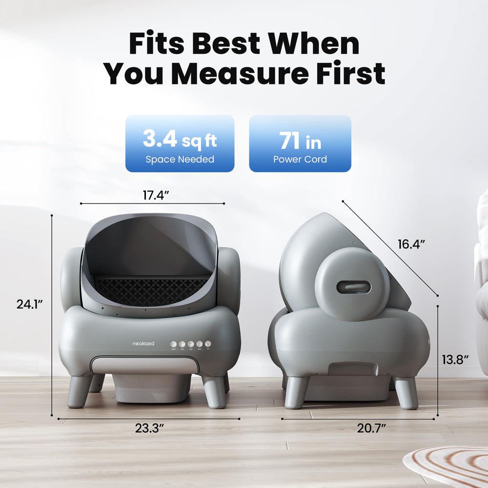 Neakasa M1 Plus – mode chaton pour petits chats.