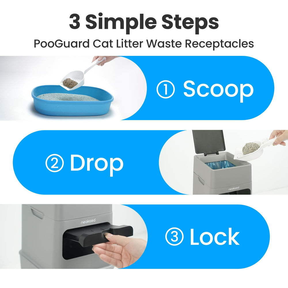 Neakasa PooGuard, recharge-4-mois, offre une protection continue contre les odeurs.