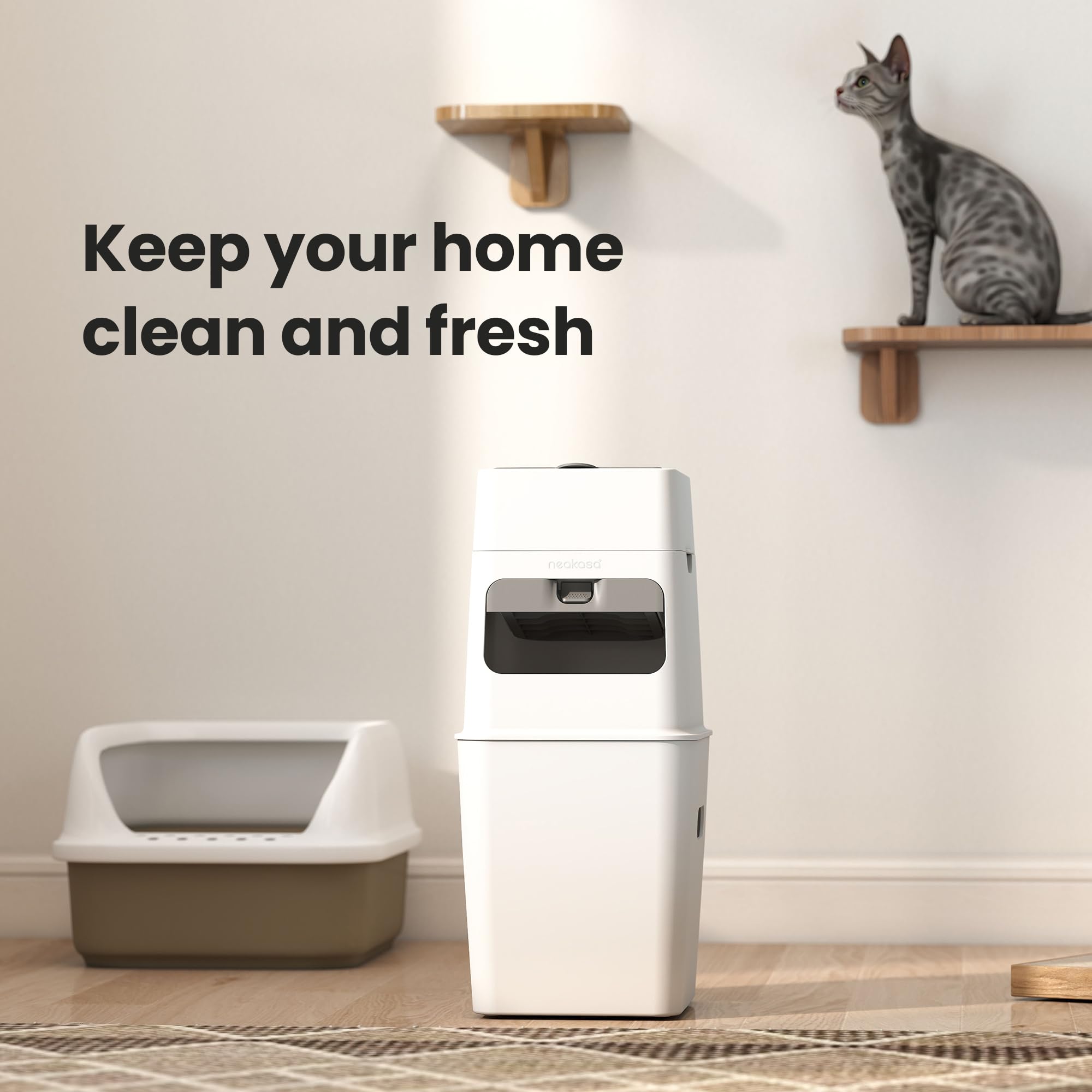 Neakasa PooGuard usage-quotidien simple simplifie le nettoyage quotidien.