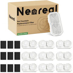 Neareal filtre remplacement fonte chat 74oz : eau plus propre pour votre chat