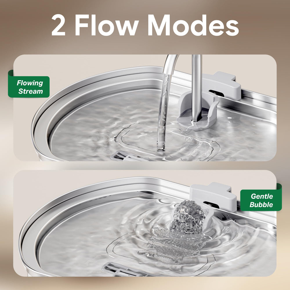 Flux d'eau naturel Neareal, eau plus attrayante pour les animaux.