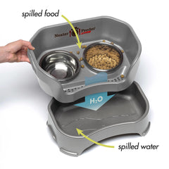 Neater Feeder Deluxe bol eau surélevé évitant les déversements