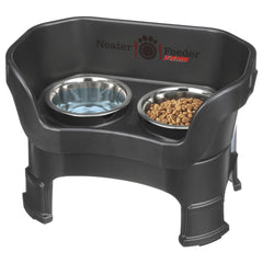 Neater Feeder Deluxe: bol en acier inoxydable pour repas propres et sans déversement.
