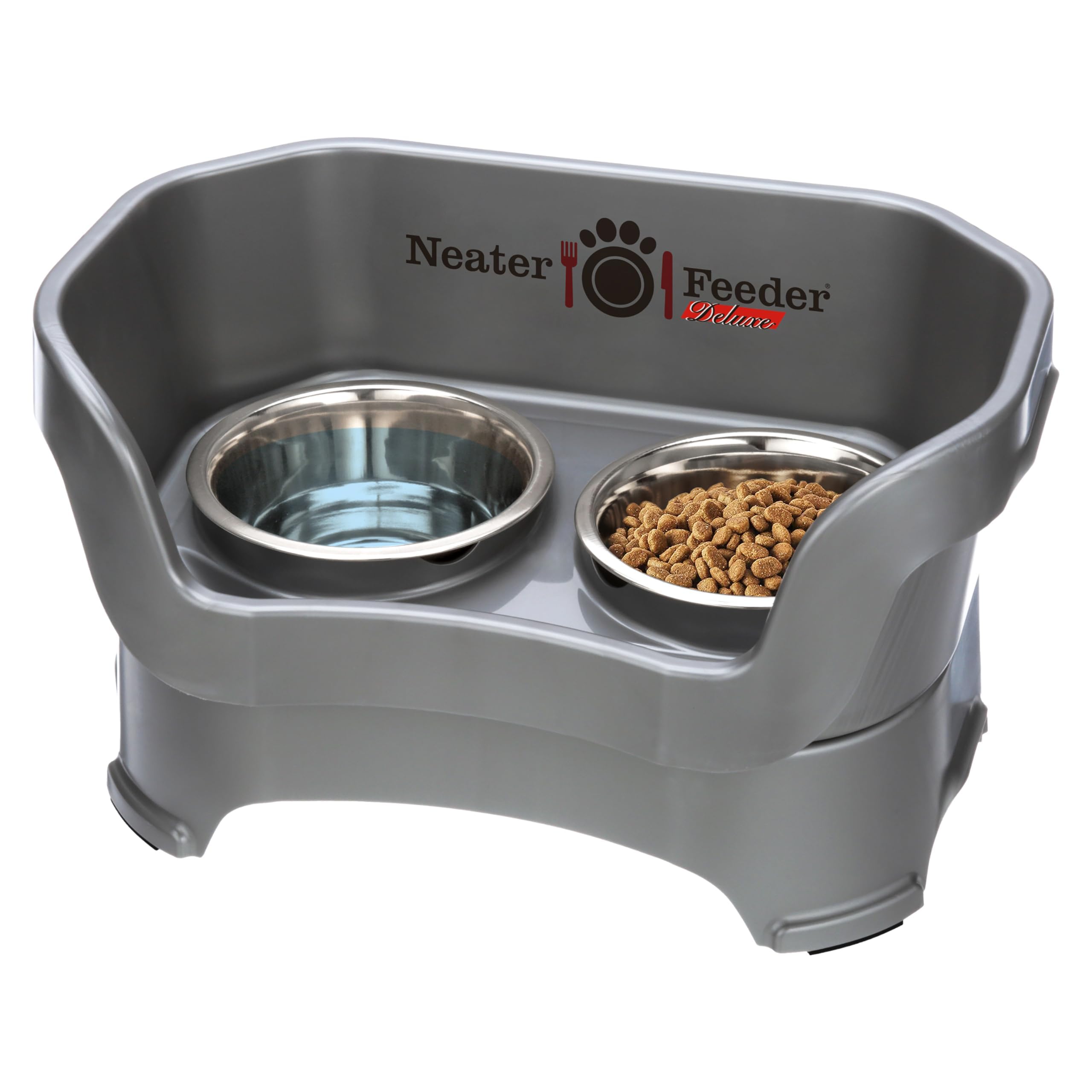 Neater Feeder Deluxe bol nourriture surélevé pour repas propres et efficaces