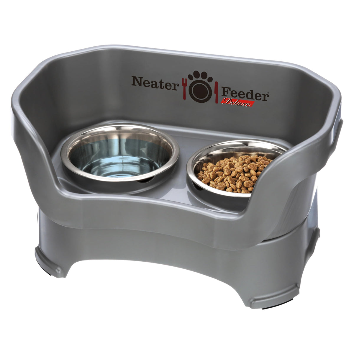 Neater Feeder Deluxe bol nourriture surélevé pour repas propres et efficaces