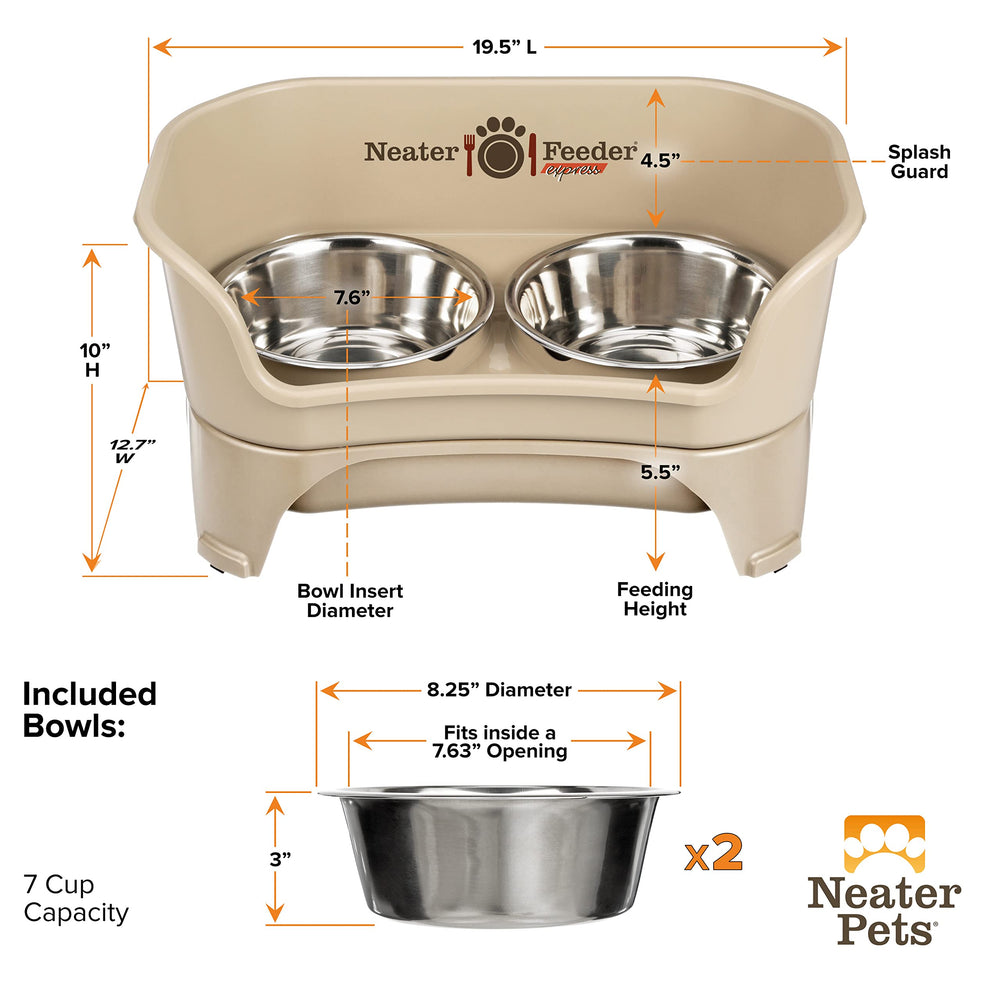 Neater Feeder Express – fabriqué et assemblé aux États‑Unis.