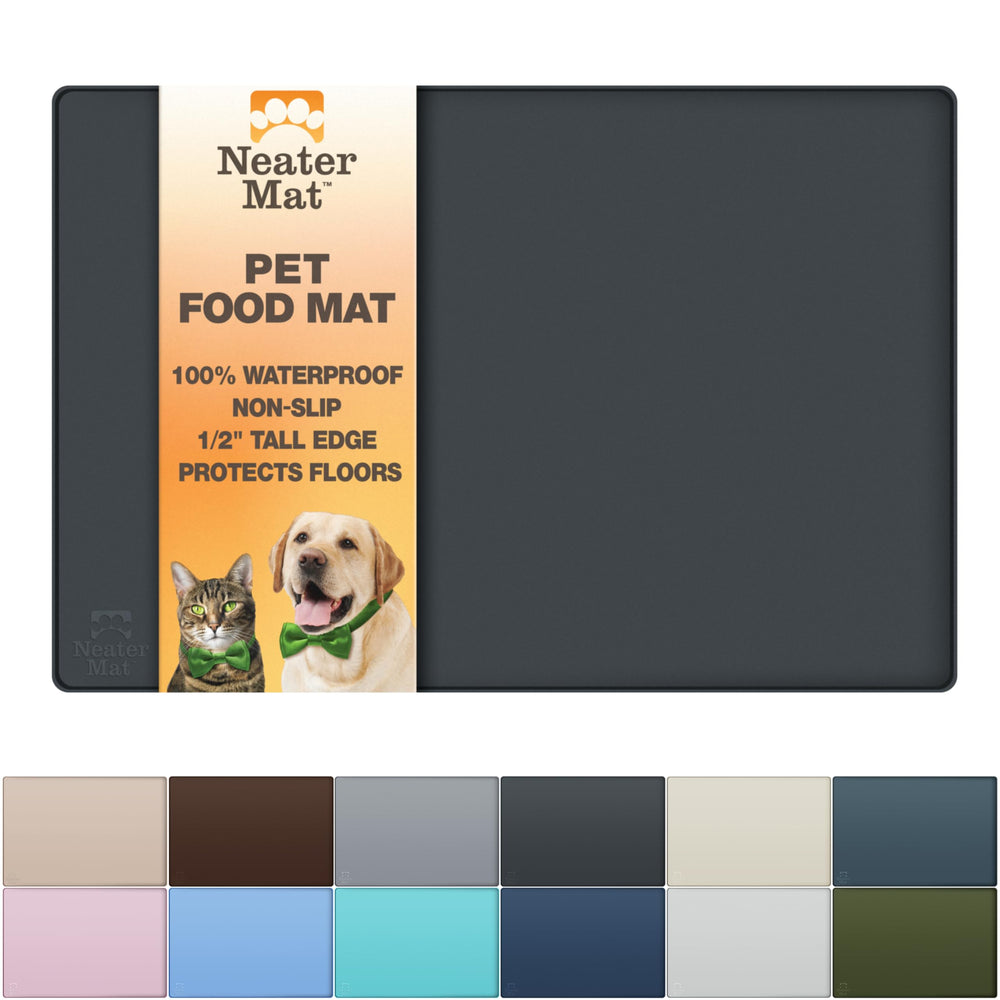 Neater Mat: tapis en silicone étanche protégeant le sol des éclaboussures sous les gamelles