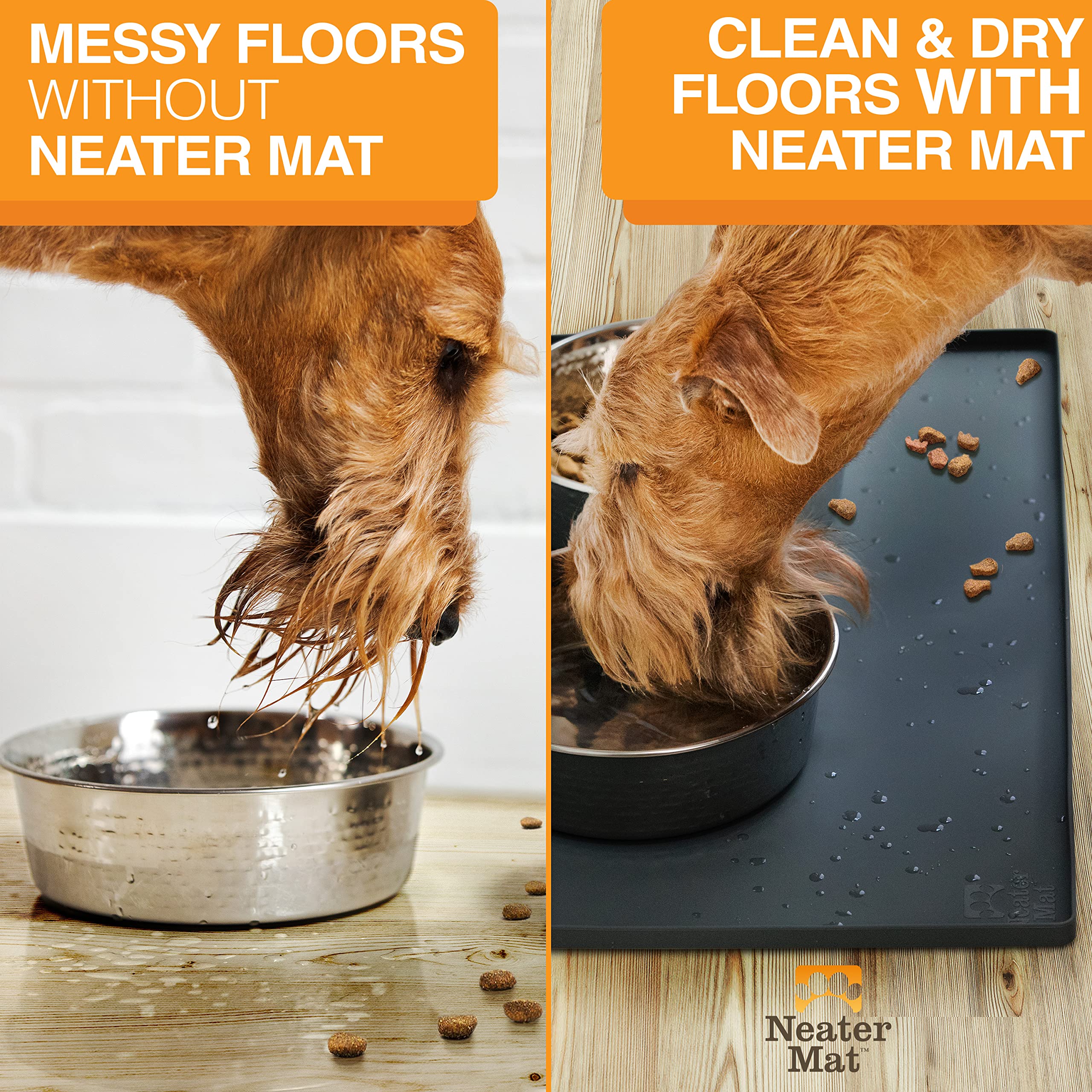 Neater Mat: nettoyage facile, peut aller au lave-vaisselle