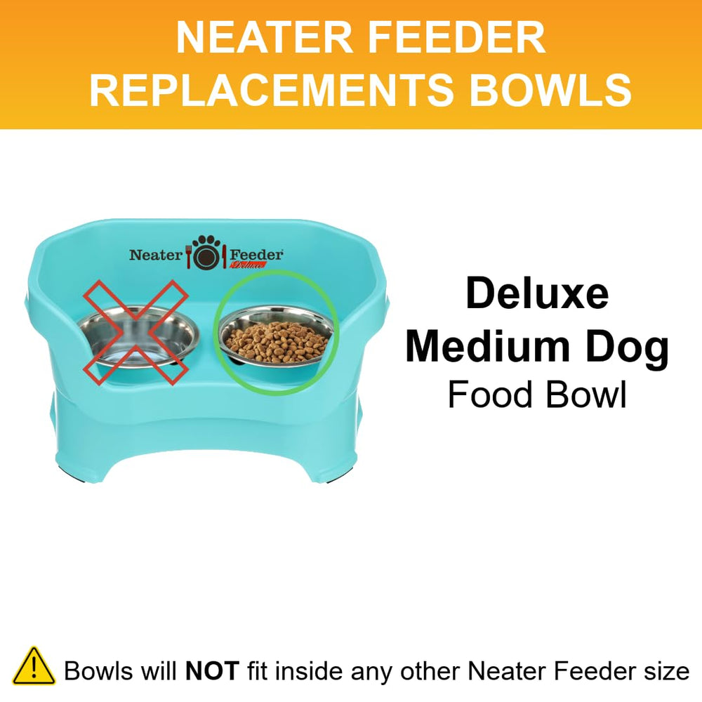 Neater Pet Brands bol 28 onces pour eau ou nourriture, capacité adaptée.
