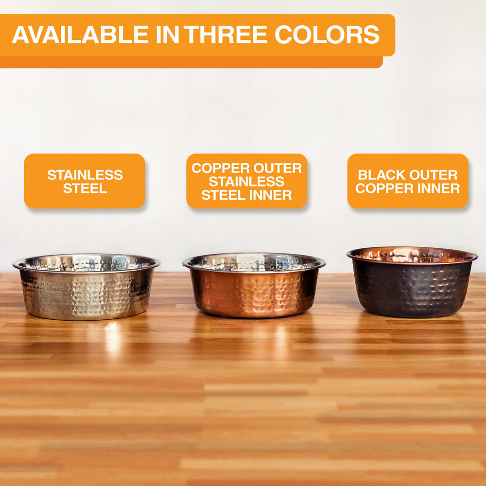 Fabricant de qualité Neater Pet Brands allie acier inox et cuivre pour longue durée.