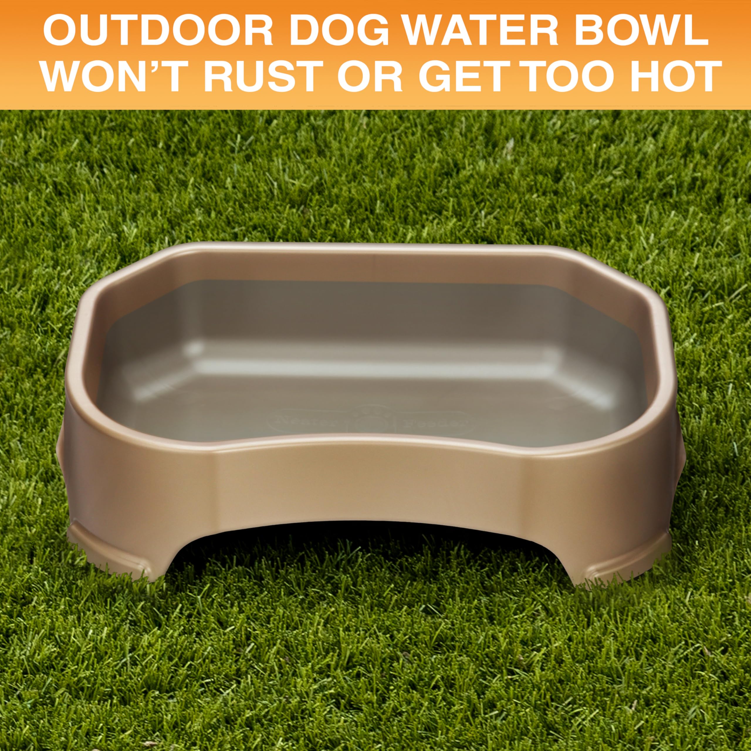 Neater Pet Brands bol eau chien bords hauts et base stable, anti-débordement.