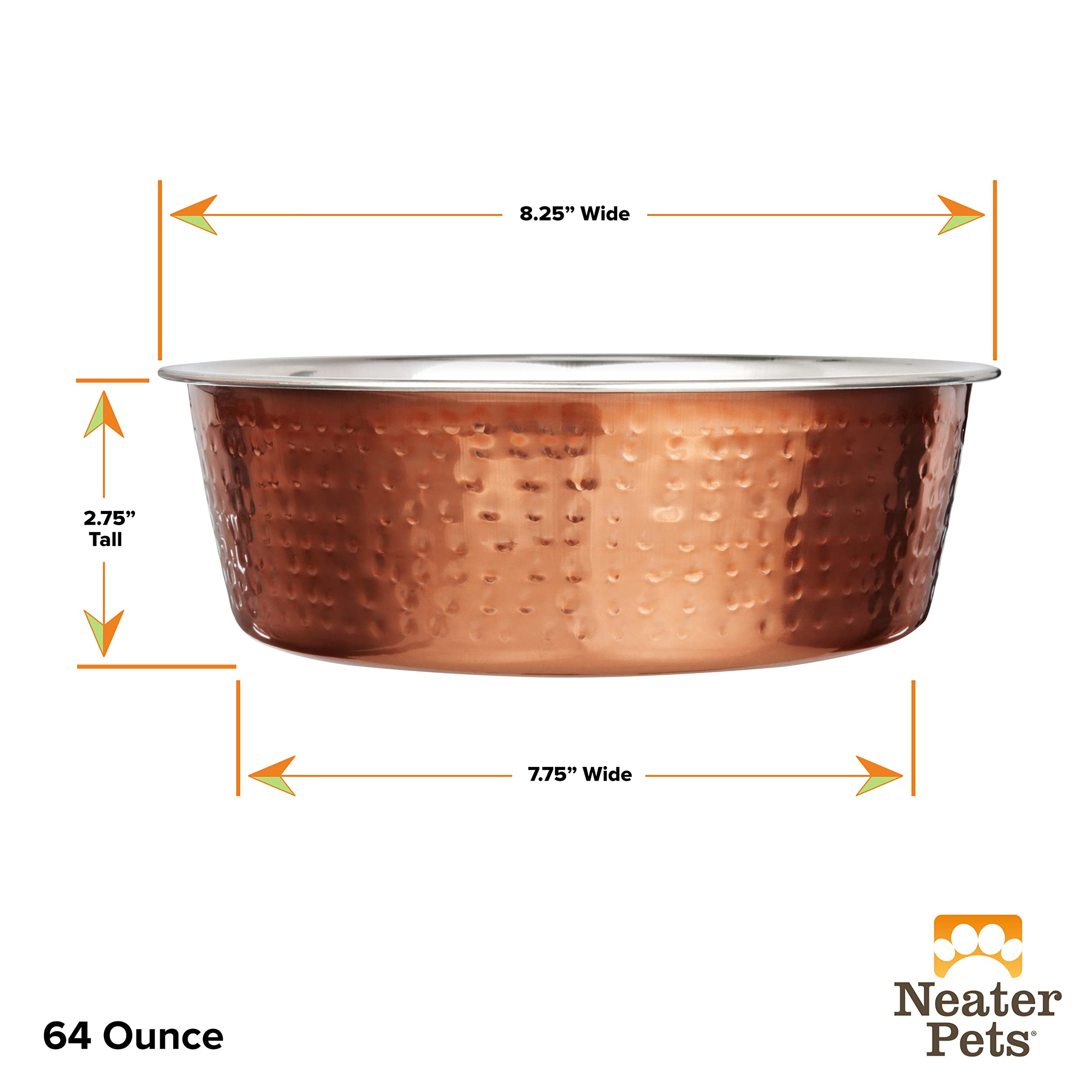 Bol grand format Neater Pet Brands convient pour chiens et chats gourmands.