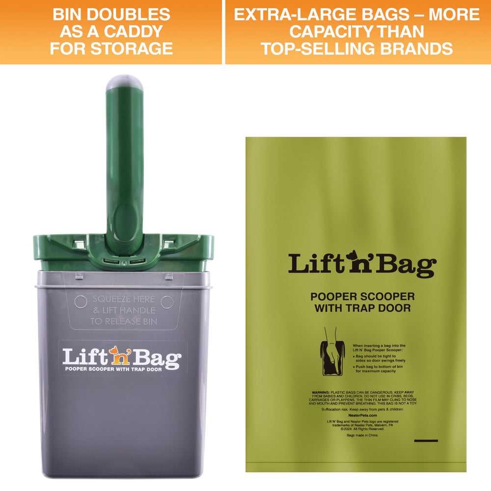 Bac du Lift N’ Bag 2.0 mesurant 7,5x6,25x3,5 cm