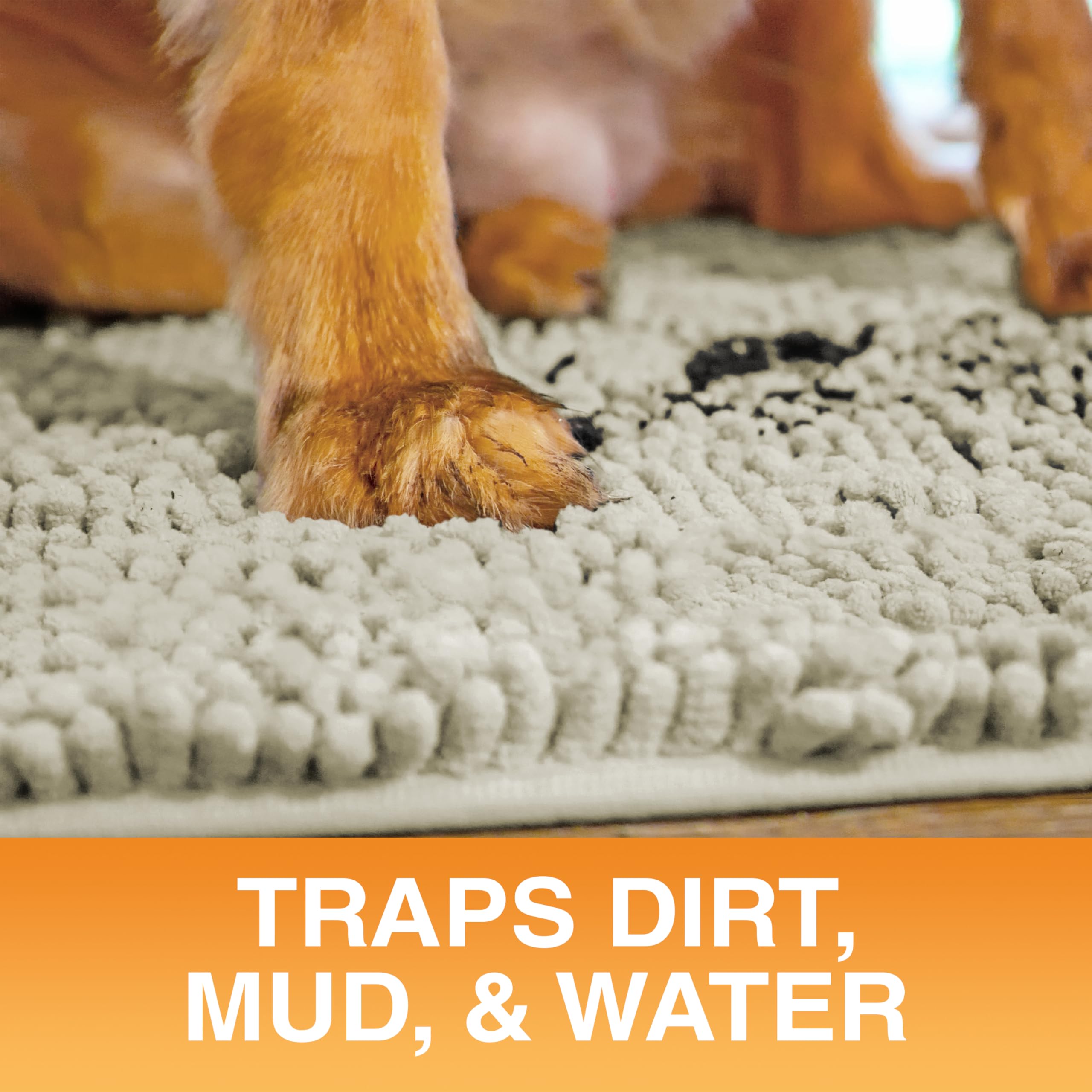 Neater Pet Brands Muddy Paws tapis porte, séchage rapide après passage humide