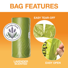 Neater Pets Lift N’ Bag – grande capacité pour plusieurs déplacements sans changer de sac.