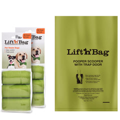 Neater Pets Lift N’ Bag – rouleaux lavande, sacs à crottes pour contrôle des odeurs en balade.