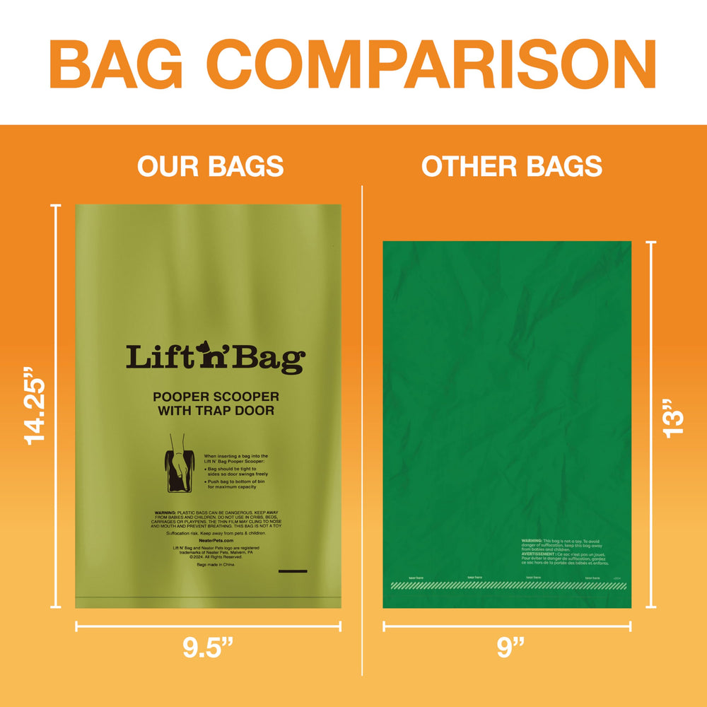 Neater Pets Lift N’ Bag – parfum lavande, masquant les odeurs lors des sorties.