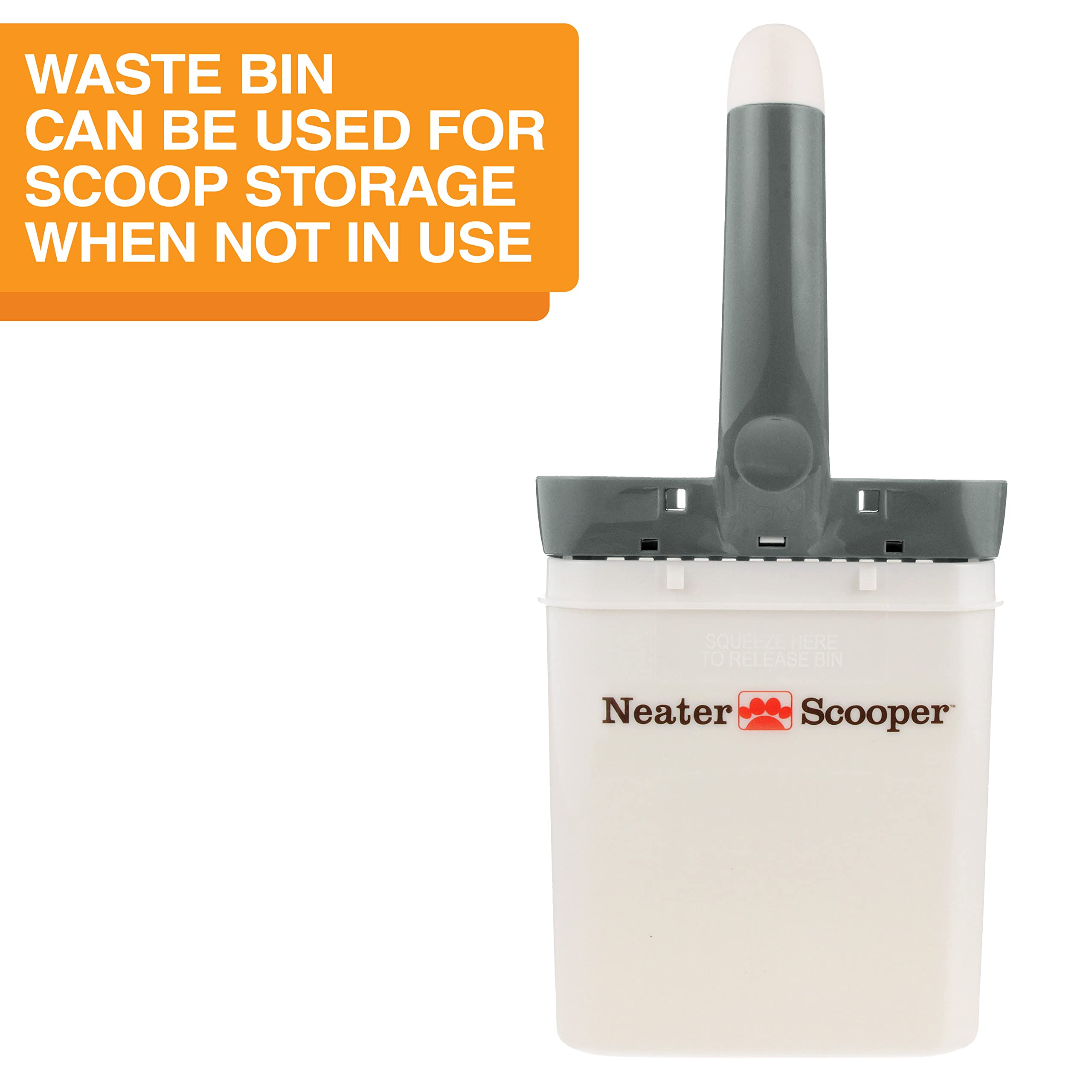 Neater Scooper version complète adaptée à une litière domestique américaine.