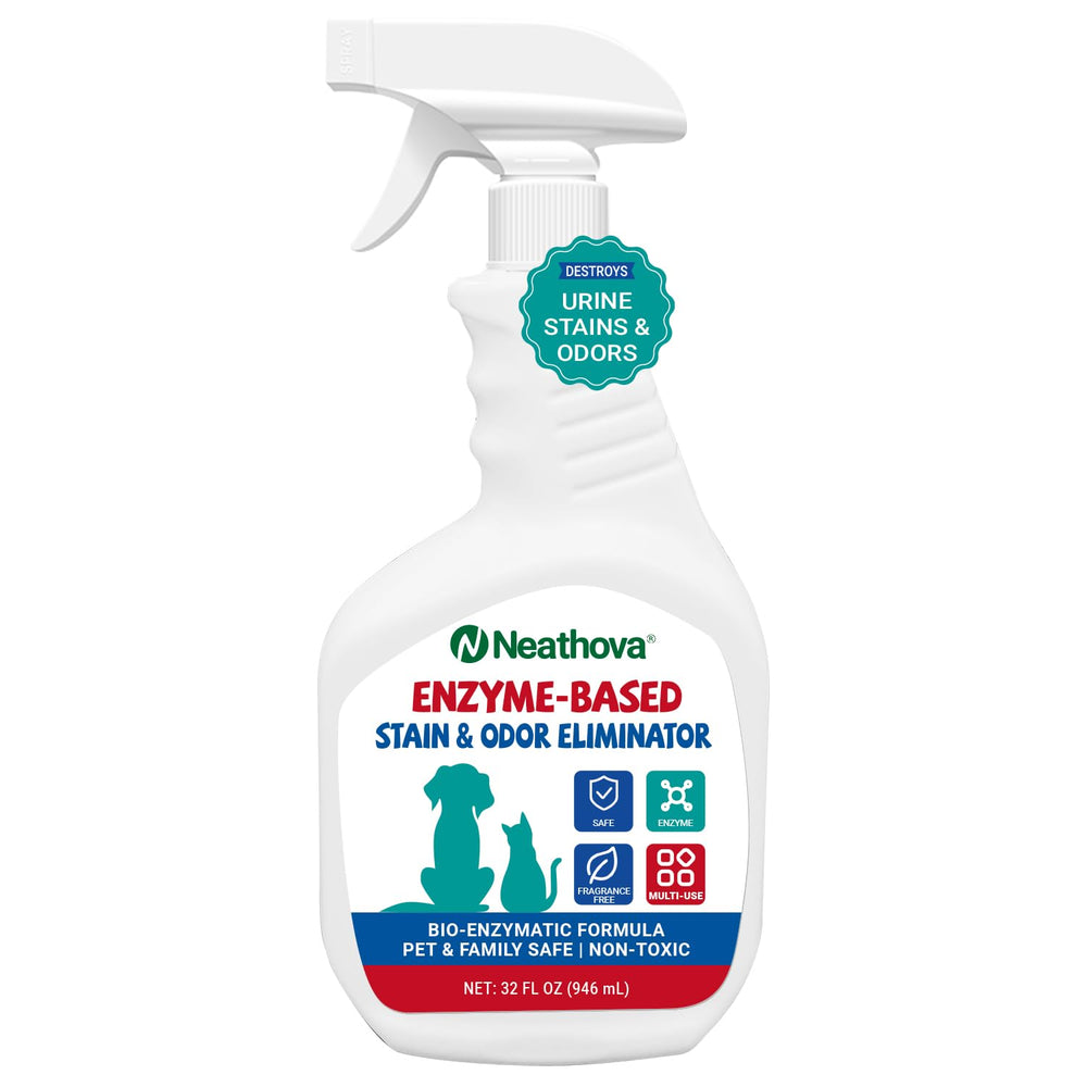 Bouteille Neathova nettoyant enzymatique sans parfum pour taches et odeurs.