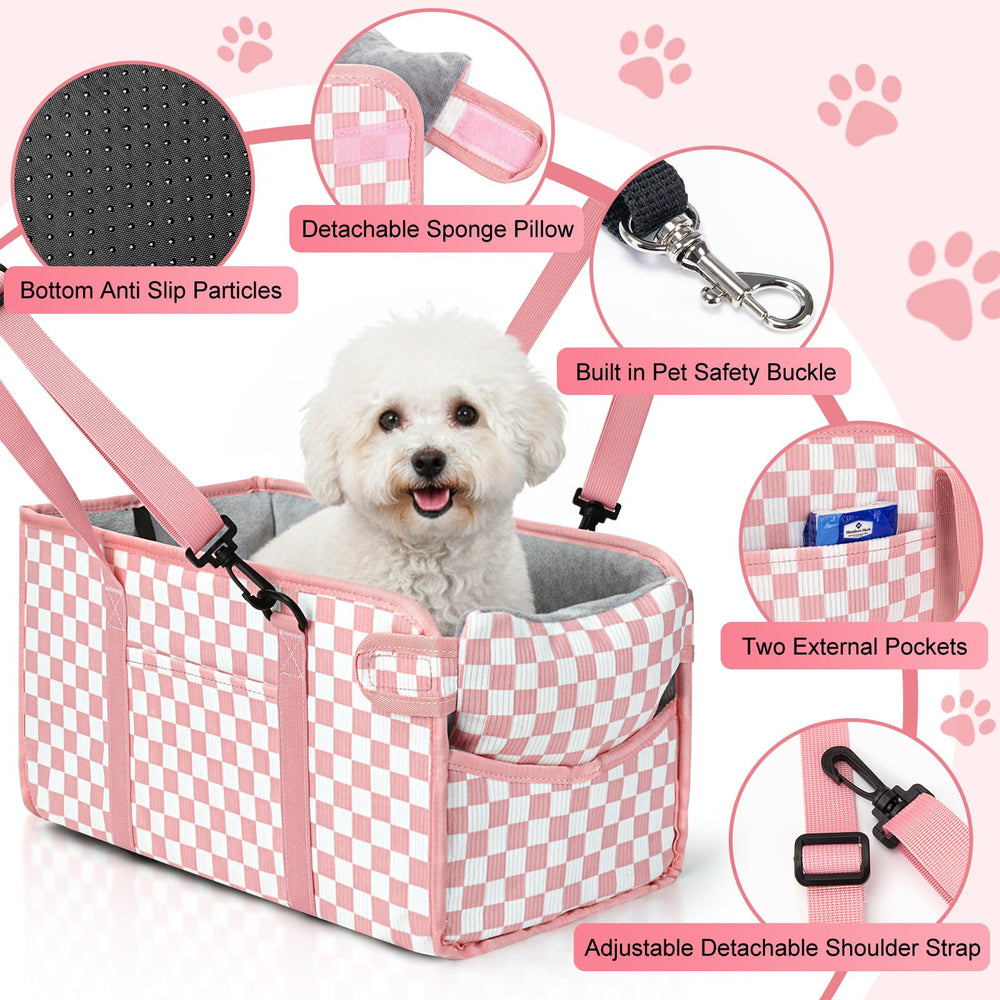 NECKORY attaches-haut-rest-chien, fixation stable pour la route.