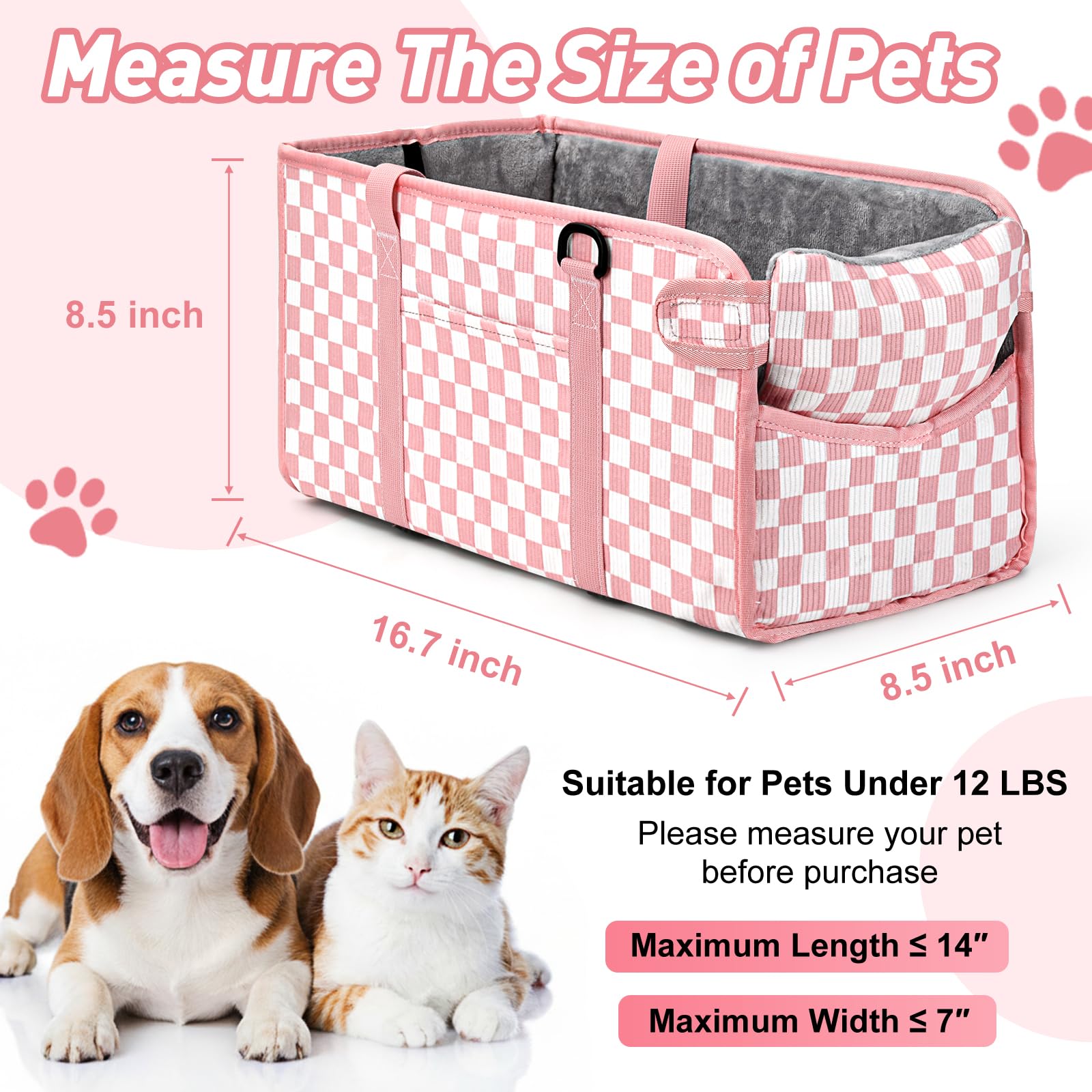 NECKORY ceinture-securite-chien, maintient votre compagnon en place pour une conduite plus sereine.