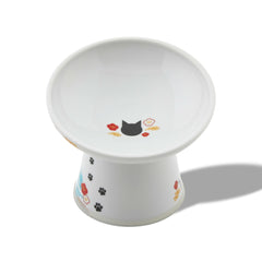 Necoichi-bol-chat-surleve-15-degres: confort et réduction fatigue des moustaches.