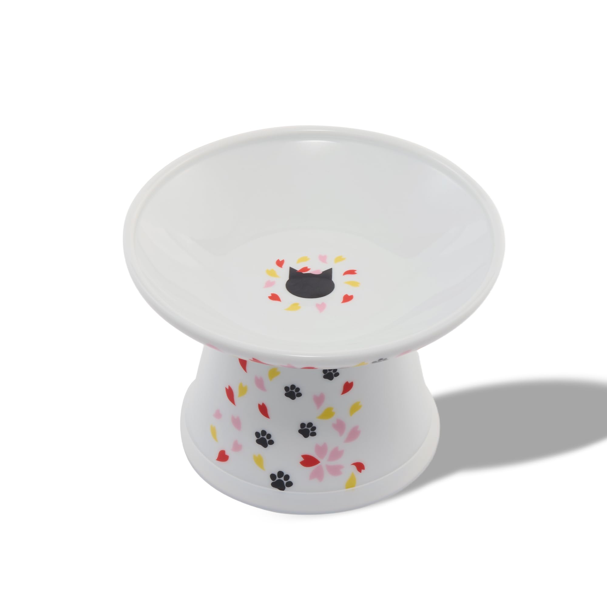Necoichi bol-chat-surleve-sakura, réduction fatigue moustaches lors des repas