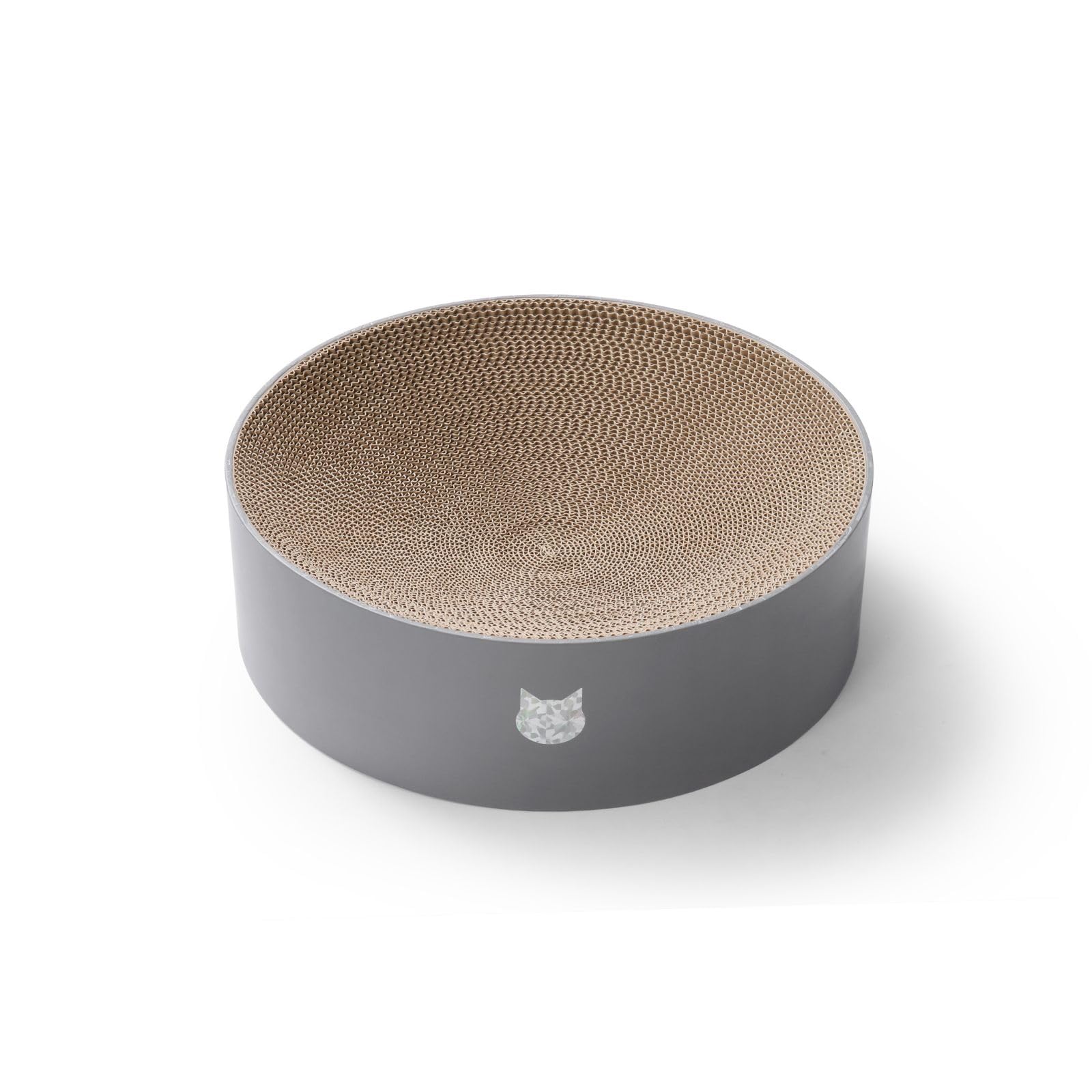 Necoichi bol-grattoir chat regular: surface à griffer stable pour chats d’intérieur.
