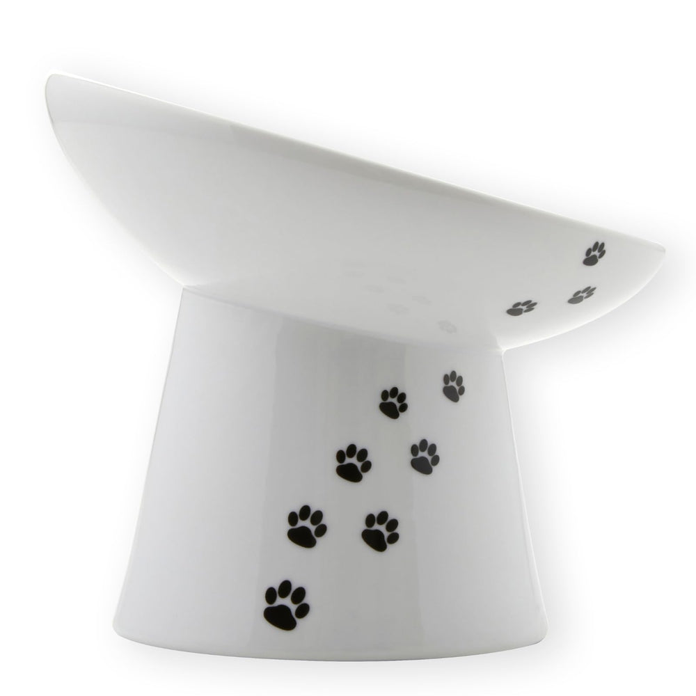 Bord incline pour chien, repas plus pratique pour petites races.