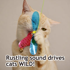 NECOICHI Crinkly Critters avec plumes holographiques pour des reflets captivants.