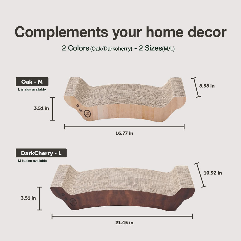 猫壱 Necoichi – design ergonomique, compatibilité parfaite avec un espace de salon.