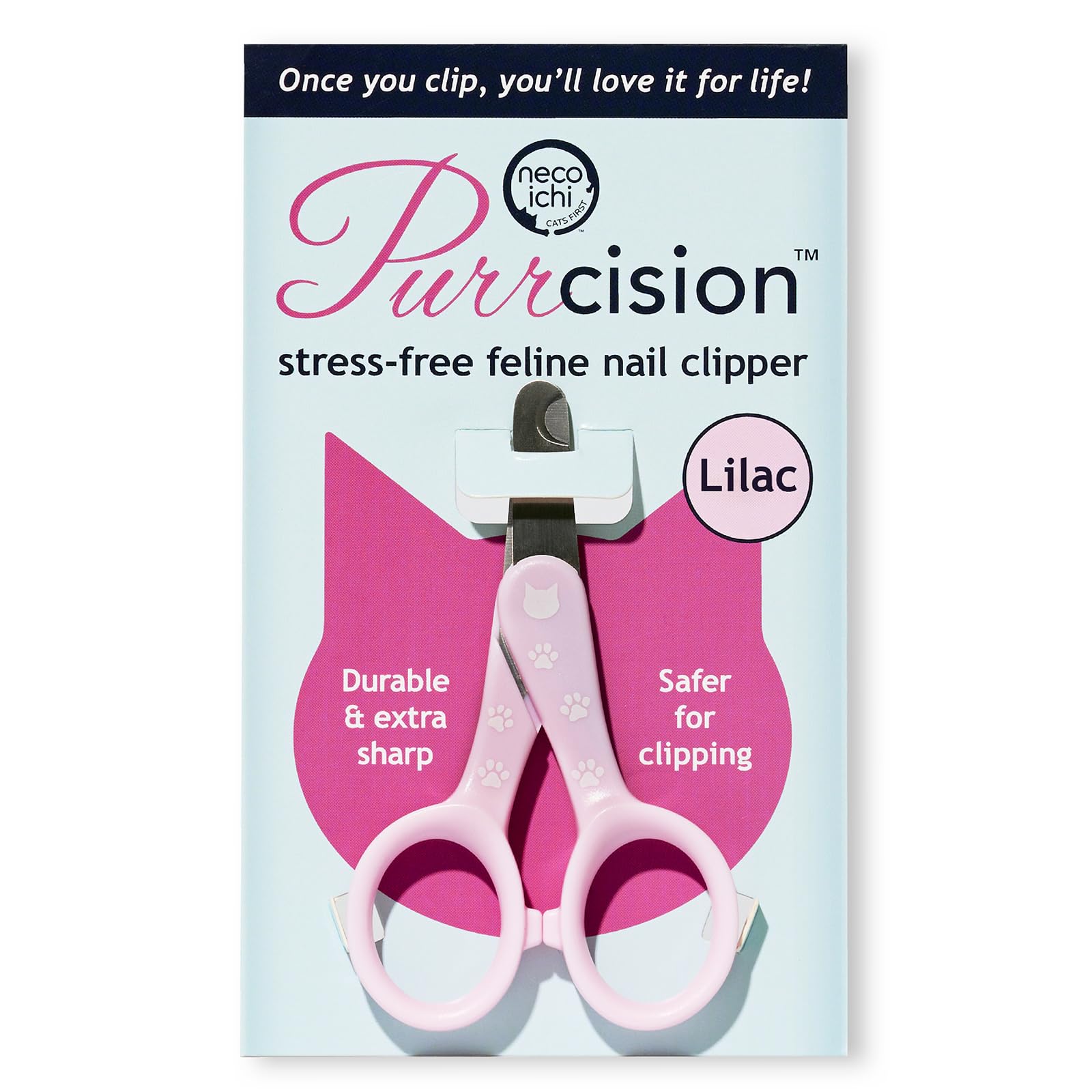 Necoichi Purrcision – lame ultra-fine pour une coupe précise sans effort.