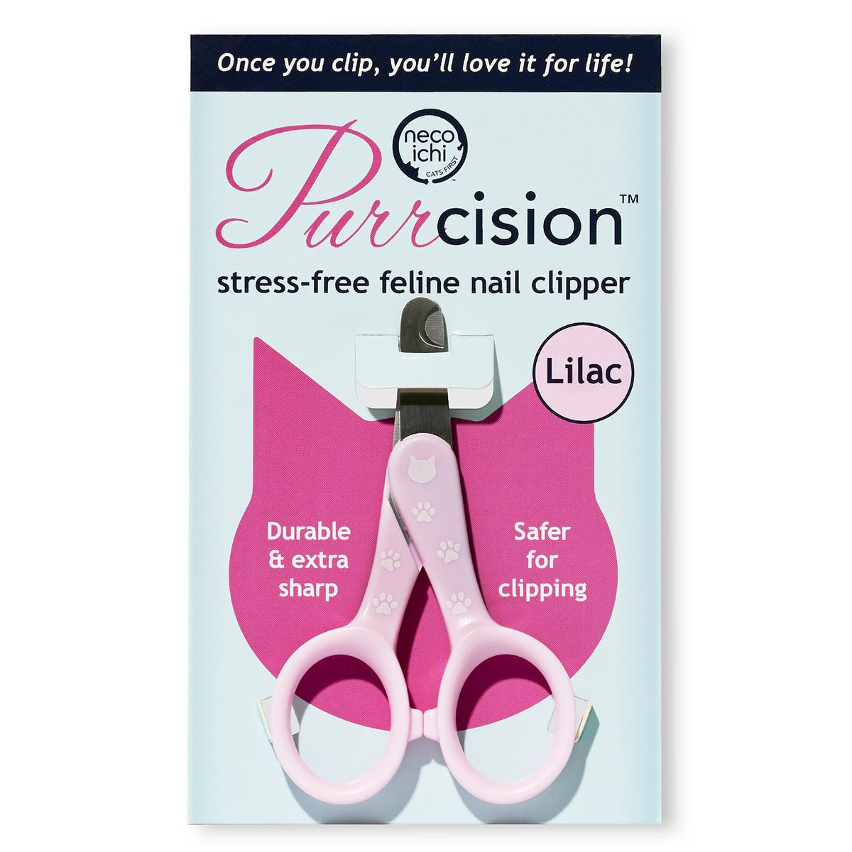 Necoichi Purrcision – lame ultra-fine pour une coupe précise sans effort.